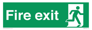 Final fire exit